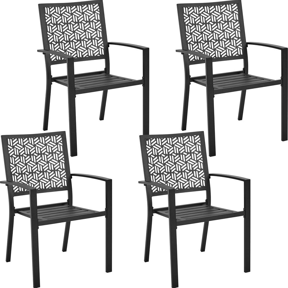 Outdoor Furniture Ofo - Outdoor Patio Dining Chairs Set o