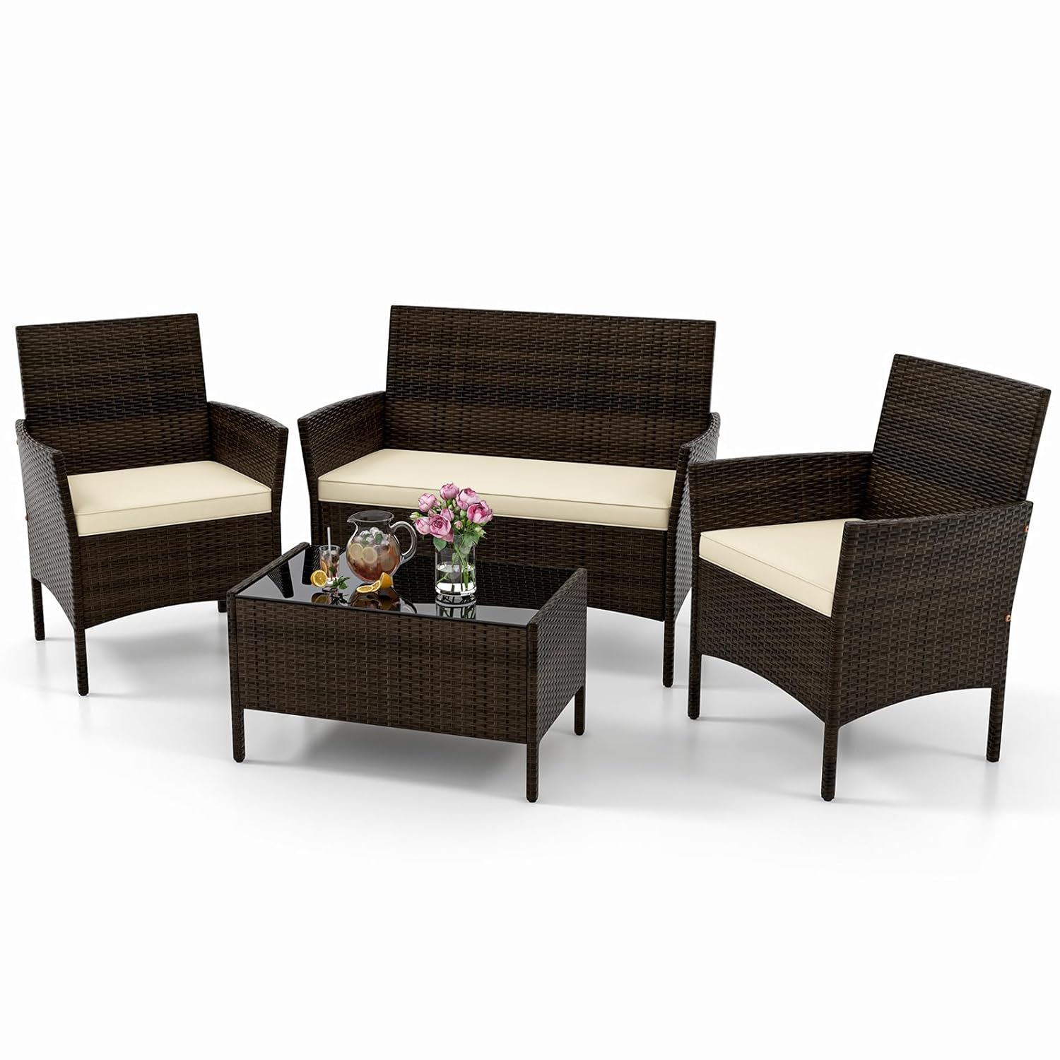 Outdoor Furniture Ofo - o*-4 Piece Patio Furniture Set, Outdoor