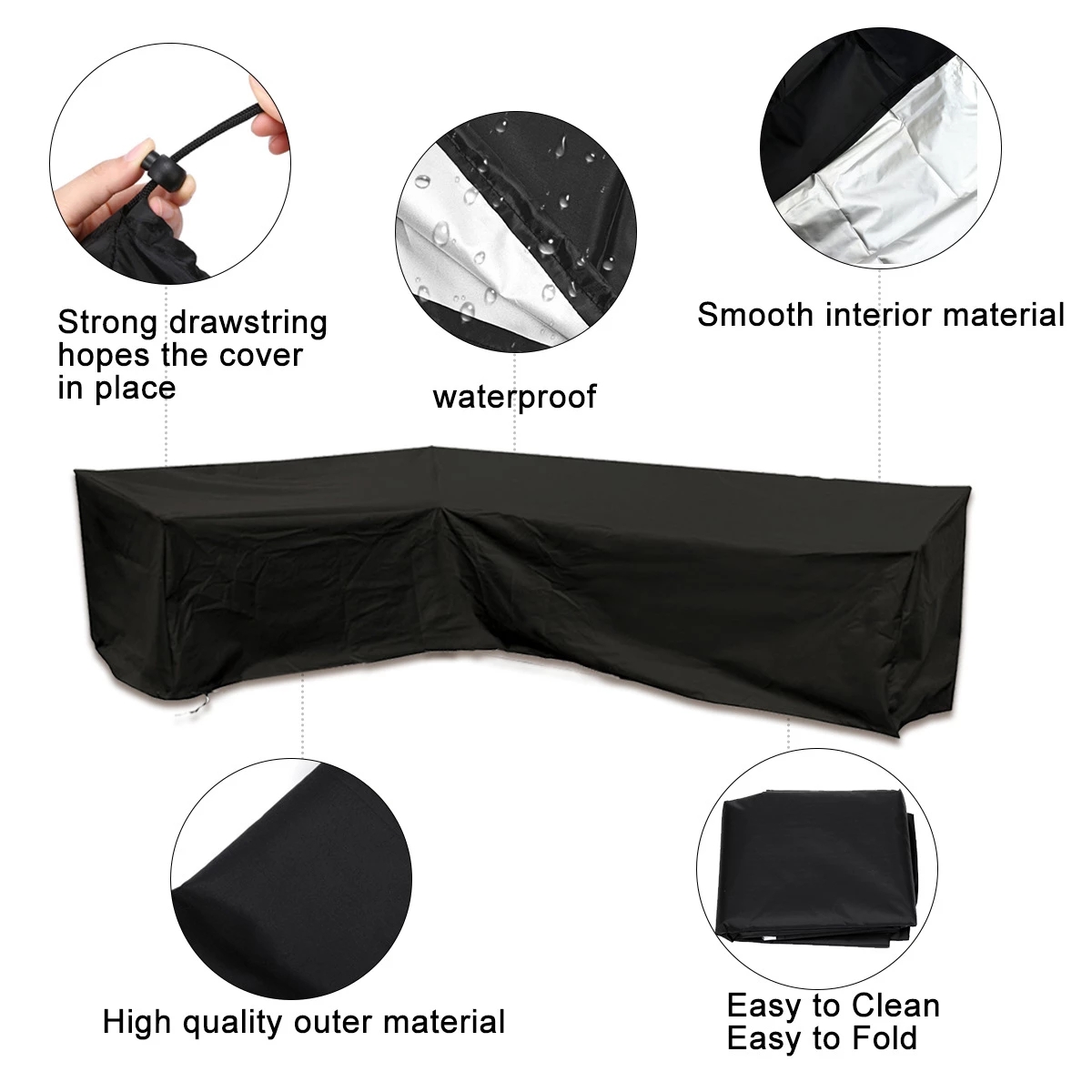 Heavy-duty L-Shaped Outdoor So - Outdoor Furniture Cover Xl review and price