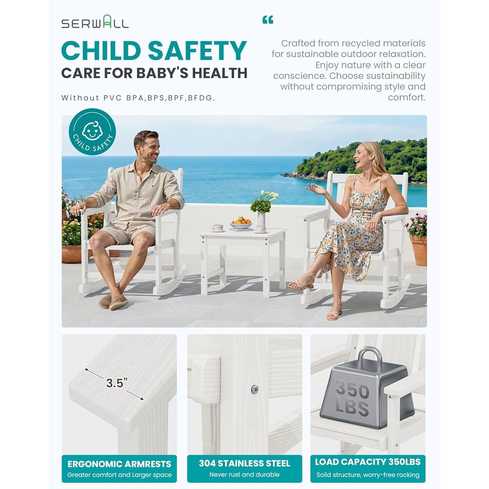 Outdoor Rocking Chairs Set o 2 - Outdoor Furniture Ofo review and price