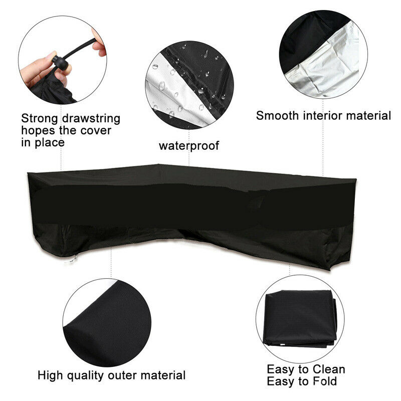 L Shape Furniture Waterproof   - Outdoor Furniture Cover Xl review and price