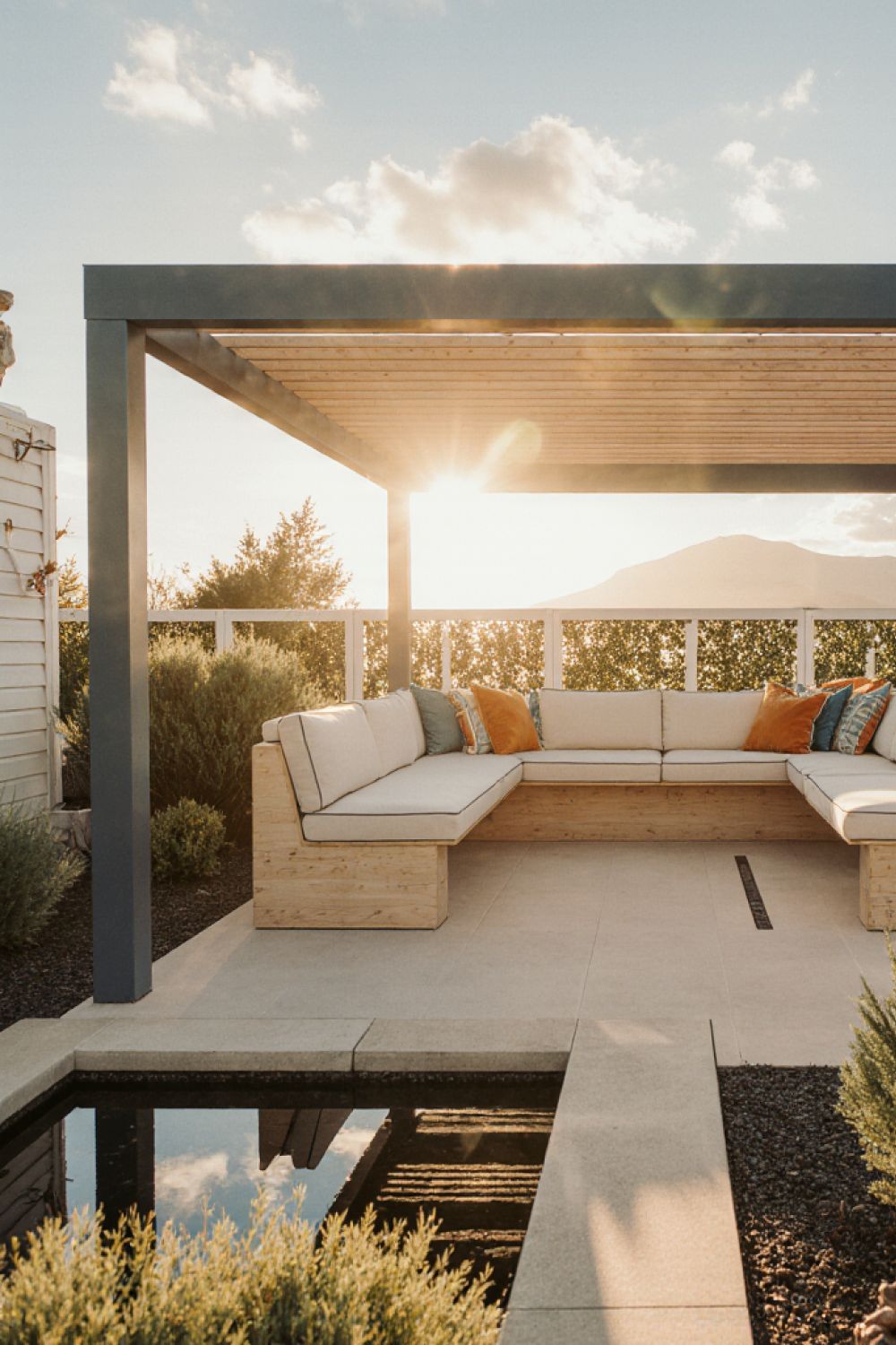 Exterior Carport Pavilion Louv - Outdoor Furniture Aluminum review and price