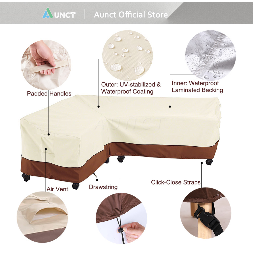 L Shape Corner Outdoor Sofa Co - Outdoor Furniture Cover Xl review and price