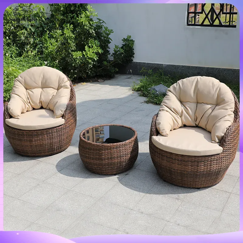 Wicker Outdoor Sofa Set for Sm - Rattan Lounge Set review and price