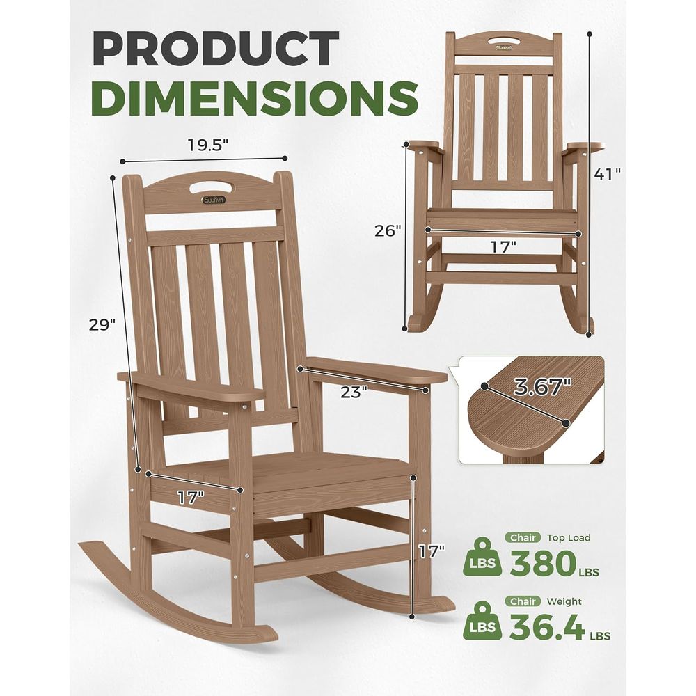 Outdoor Rocking Chair t o 2, H - Outdoor Furniture Ofo review and price