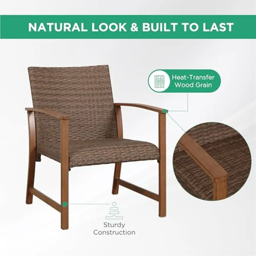 4-Piece Wicker Patio Furniture - Outdoor Furniture Durable review and price