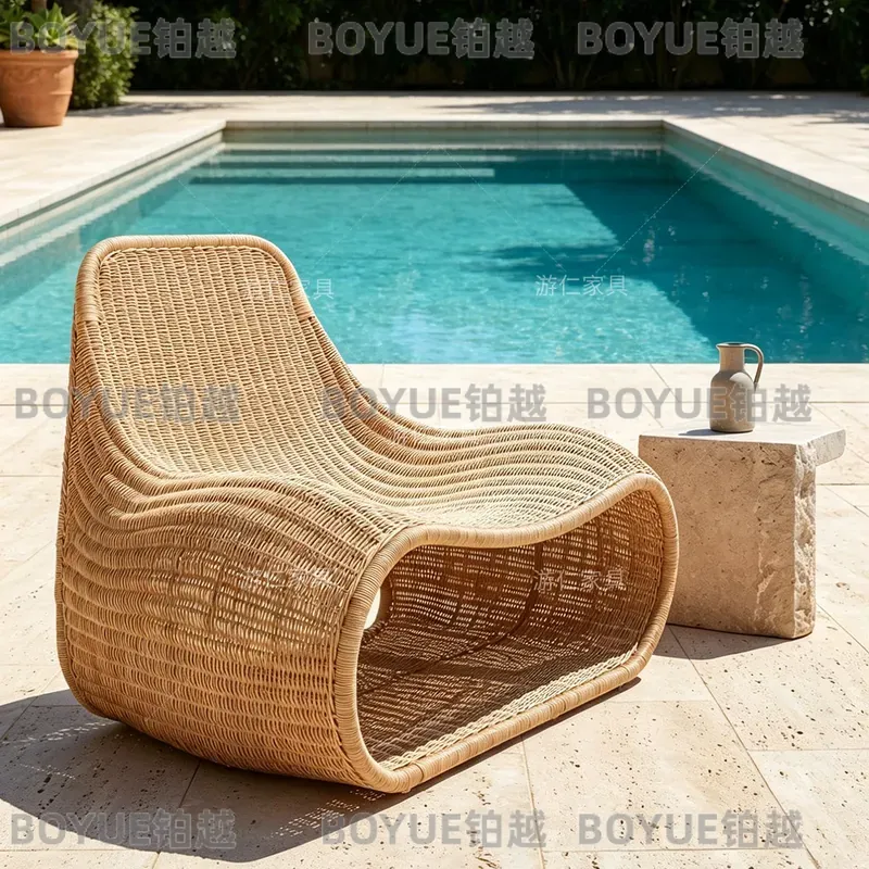 Outdoor Wicker Patio Furniture - Rattan Lounge Set review and price