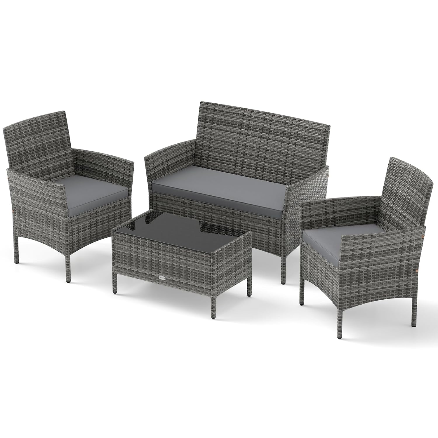 o*-4-Piece Patio Furniture Set - Outdoor Furniture Ofo review and price