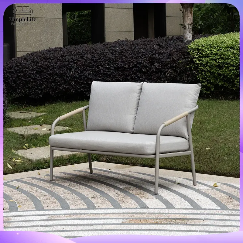 Nordic Outdoor Sofa Set for Ga - Rattan Lounge Set review and price