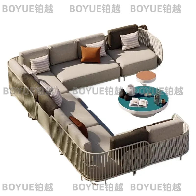 Wicker Patio Furniture Set Out - Rattan Lounge Set review and price