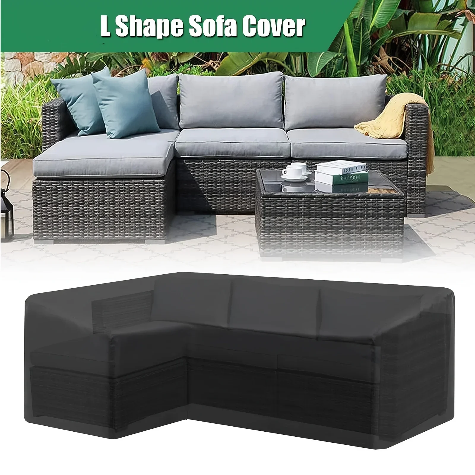 Outdoor L-shaped Outdoor Sofa  - Outdoor Furniture Cover Xl review and price