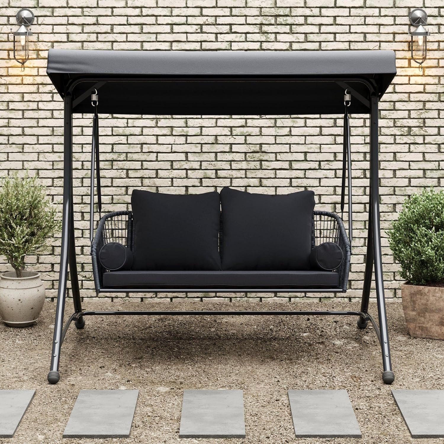 o*-Ramona Premium Patio Swing  - Outdoor Furniture Ofo review and price