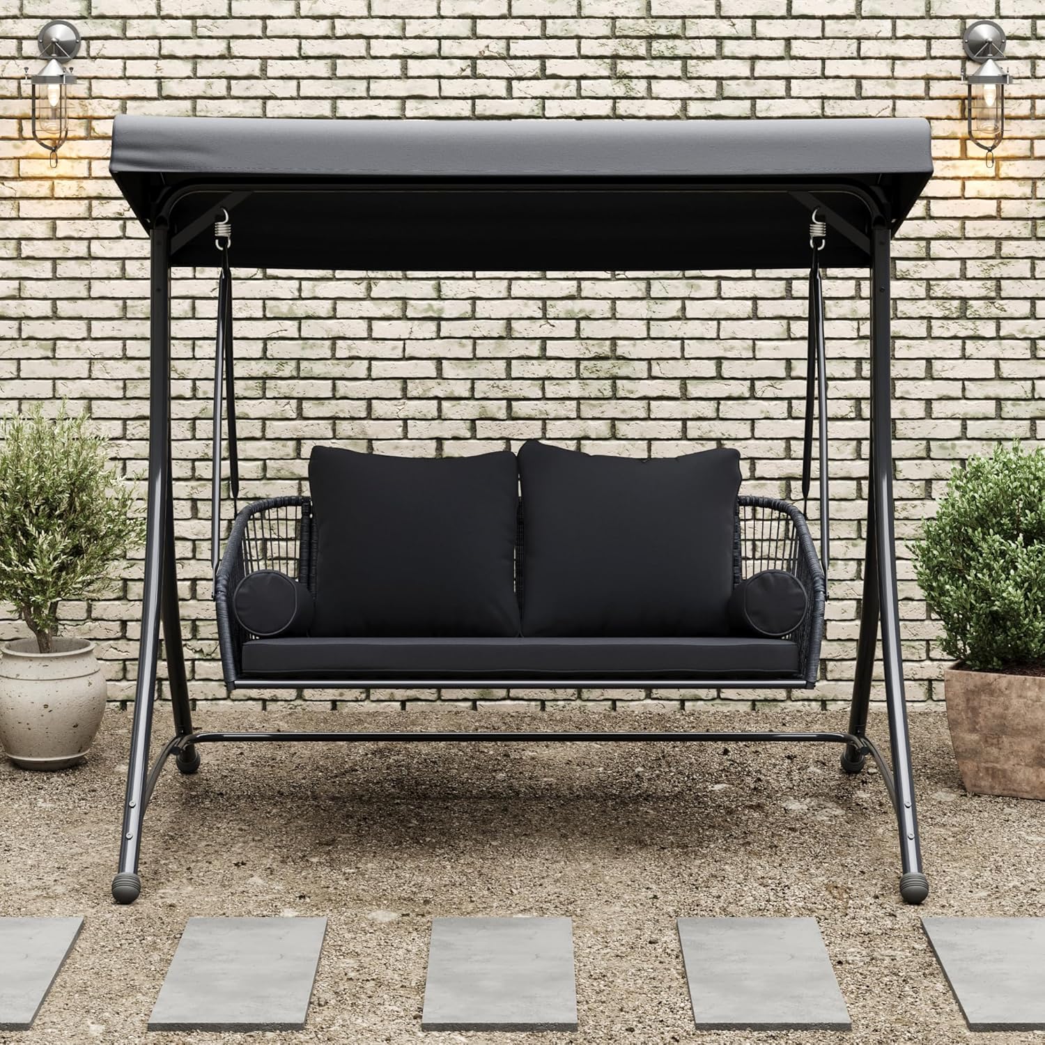o*-Ramona Premium Patio Swing  - Outdoor Furniture Ofo review and price