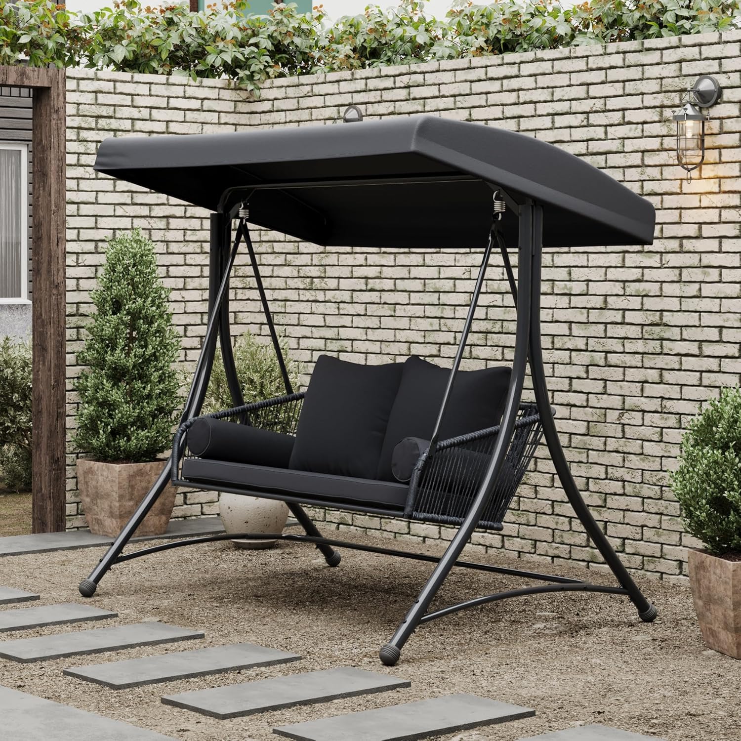 o*-Ramona Premium Patio Swing  - Outdoor Furniture Ofo review and price
